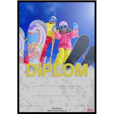 DL03f Diplom lyžování