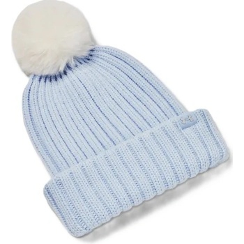Under Armour Halftime Pom beanie modrá