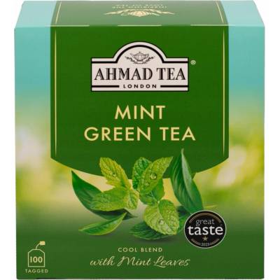 Ahmad Tea zelený čaj Green Tea with Mint 100 x 2 g