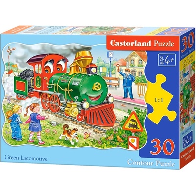 Castorland Пъзел Castorland от 30 части - Влакче (В-03433 - 1)