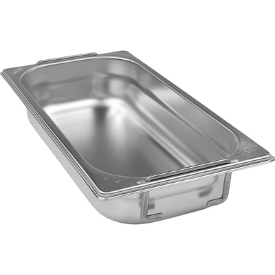 REDFOX Gastronádoba GN 1/3 s výsuvnými uchami - hĺbka 65 mm - nerezová