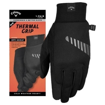 Callaway Winter Thermal Womens Golf Glove Černá L