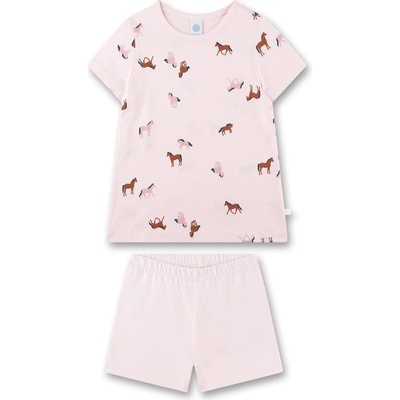 Sanetta Детско ежедневно термо бельо Sanetta Kid's Pyjama Short AOP 233565 Pyjamas - Rosa - размер 92 (EU) (714-1407-0111)