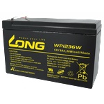 Long Aкумулаторна батерия Long WP1236W, 12V 9Ah F2, за UPS, 151 х 65 х 94 мм (WP1236W)