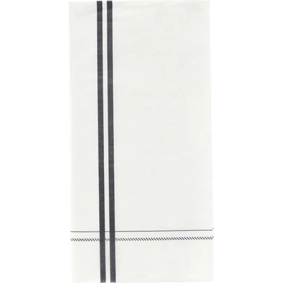 Nicolas Vahé Хартиени салфетки STRIPE, комплект 12 бр. , бели/сиви, Nicolas Vahé (NV108970100)