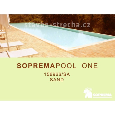 Sopremapool One Bazénová PVC fólie 1,65 x 25 m Sand