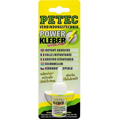PETEC 93410 Superrýchle lepidlo 10g