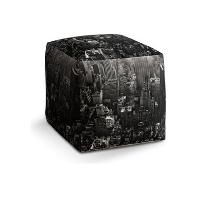 Sablio Taburet Cube Mrakodrapy 3: 40x40x40 cm