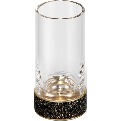 Decor Walther Чаша за четки за зъби Rocks гладка злато (0933920)