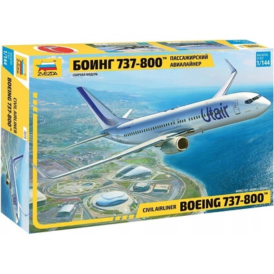Zvezda Model Kit Boeing B737 800 UT Air letadlo 7019 1:144