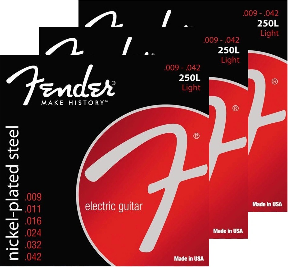 Fender 250L 3 pack