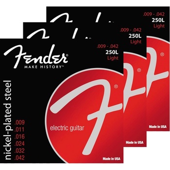 Fender 250L 3 pack