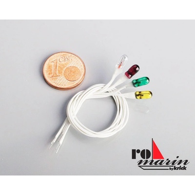 ROMARIN Lampa žlutá 6V/50mA pr. 3 mm 50