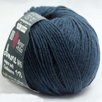 Borgo de' Pazzi Amore WS Super soft Cashmere 115 Petrolej 52