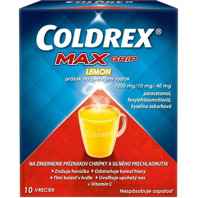 Coldrex Maxgrip Lemon plo.por. 10