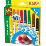SES Creative My First - Флумастери за бебета 8 цвята (299)