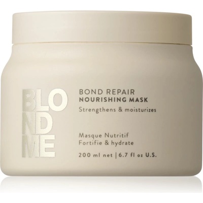 Schwarzkopf Blondme Bond Repair Nourishing Mask интензивна подхранваща маска 200ml