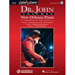 Dr. John Teaches New Orleans Piano - Complete Edition: Listen & Learn Series Includes Books 1, 2 & 3 | John (ISBN: 9781495089473)