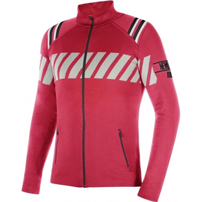 Newland sveter Man Full Zip red black