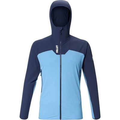 Millet Мъжко софтшел яке Millet Kamet XCS Light Hoodie Softshell jacket - Coronet Blue / Saphir - размер XS (003-3749-0211)