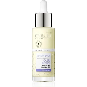 Eveline Cosmetics Serum Shot 0, 2% Retinol нощен серум против бръчки 30ml