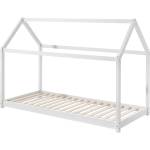 VIPACK Бяло детско легло за къща , 90 x 200 cm Cabane - Vipack (CABE9014)
