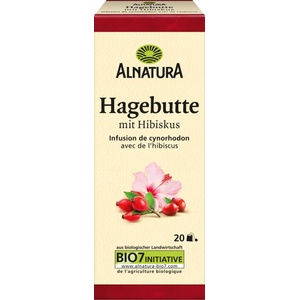 Alnatura Био чай от шипка и хибискус - 45 г