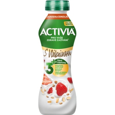 Activia Nápoj Jahoda/cereálie 270 g – Zboží Dáma