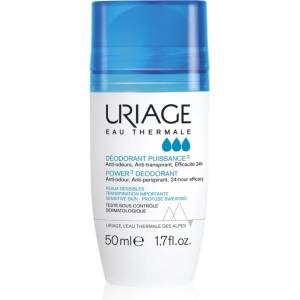 Uriage Hygiène Power3 Deodorant рол-он срещу бели и жълти петна 50ml
