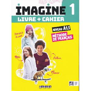 Imagine 1 - A1.1 - Livre + cahier + didierfle. app - 3 unités | Marie-Noëlle Cocton, Marianne Ellafaf, Louise Rousselot (ISBN: 9782278110599)