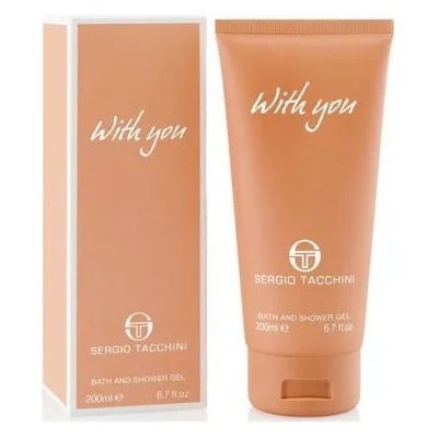Sergio Tacchini With You Woman Shower Gel 200ml