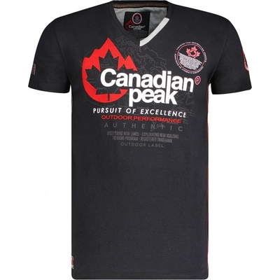CANADIAN PEAK tričko pánské JOMMANDO Men černá