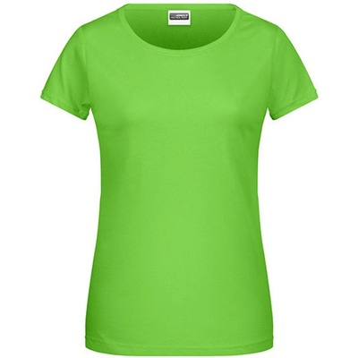 James&Nicholson Dámske tričko JN8007 Lime Green