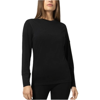 super. natural Дамска долна блуза с дълъг ръкав Super. natural Women's Tundra 175 L/S Longsleeve - Jet Black - размер XXL (114-2945-0216)