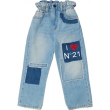 NO21 TROUSERS BLUE DENIM