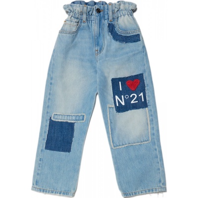 NO21 Trousers Blue Denim