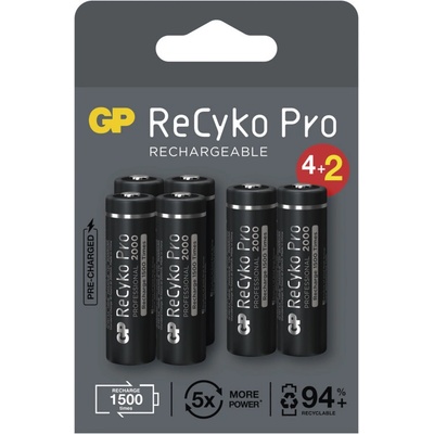 GP ReCyko Pre AA 6ks 1033226200