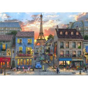 Bluebird Puzzle - Puzzle Davison: Streets of Paris - 500 piese