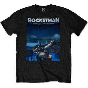 Elton John Rocketman Starry Night Black L Риза (EJTEE19MB03)
