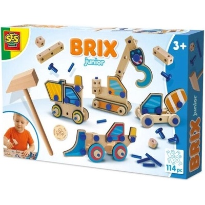 SES BRIX Junior stavebnica stavebné vozidlá