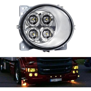  Десен LED Диоден фар халоген За Scania P G R T с 2004 жълта светлина