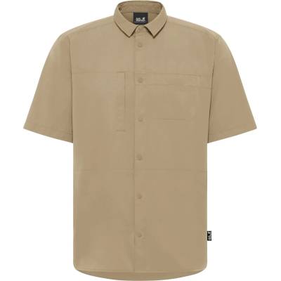 Jack Wolfskin Мъжка риза с копчета Jack Wolfskin Sierra Canyon S/S Shirt - Hazel Wood (033-3072-0211)
