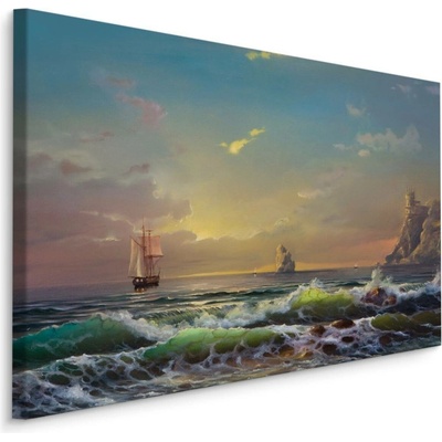 Plátno Koráb V Zálivu Varianta: 90x60