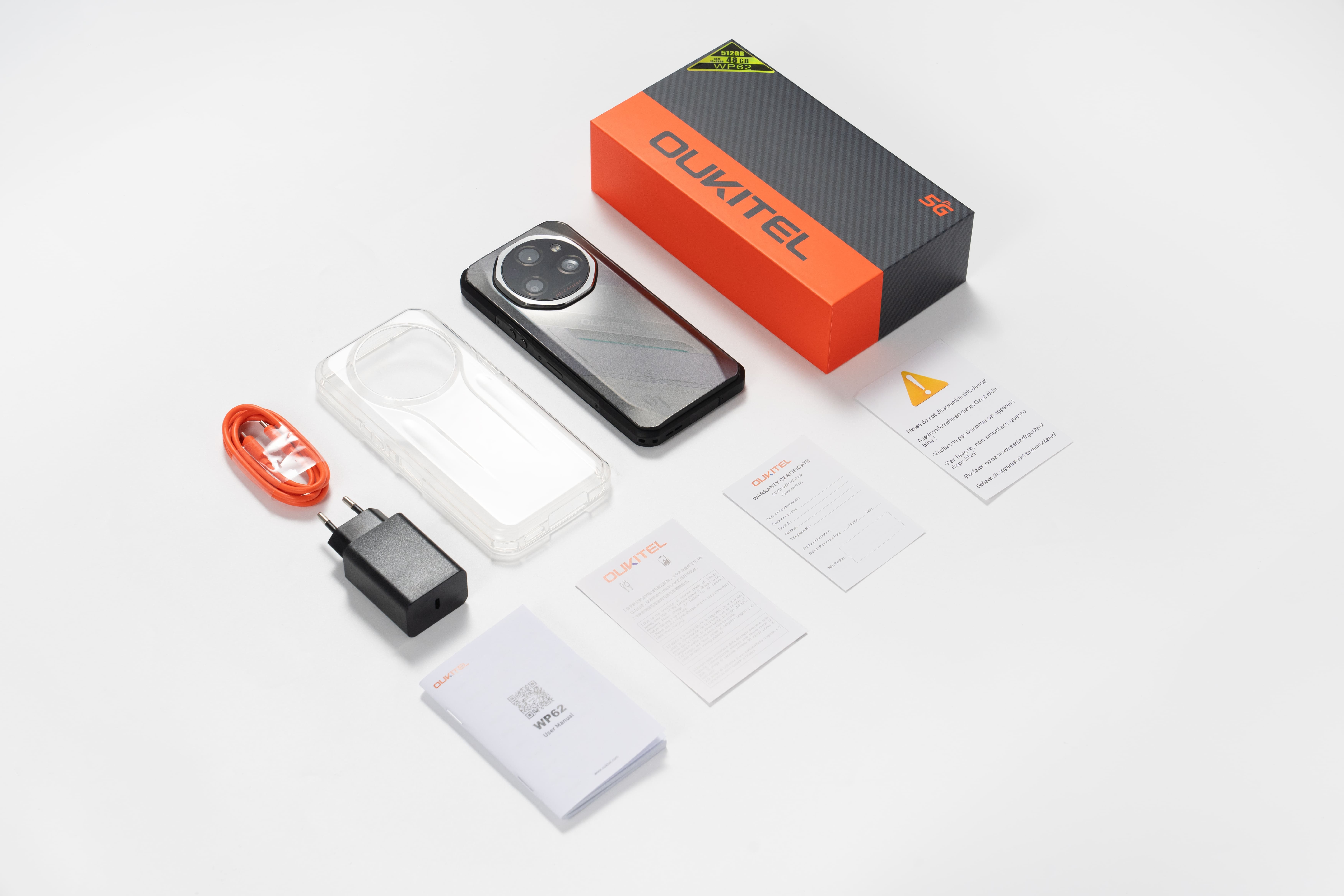 OUKITEL WP62 5G 512GB 12GB RAM Dual