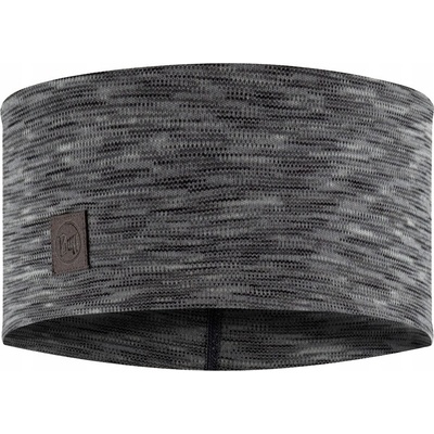 Buff merino Wide multistripes fog grey