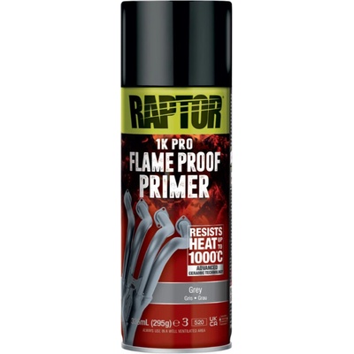 Raptor 1K Flameproof základ pod žiaruvzdornú farbu v spreji 295 g grey