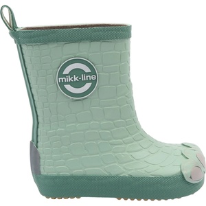 Mikk-Line Детски гумени ботуши Mikk-Line Kid's Wellies Dragon Barefoot Wellington boots - Green Milieu - размер 35 (EU) (731-0299-0122)