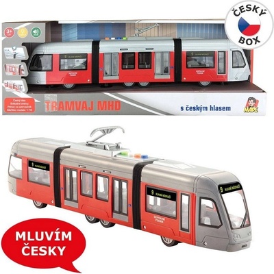 MaDe Tramvaj MHD s českým hlasem na setrvačník 44 cm