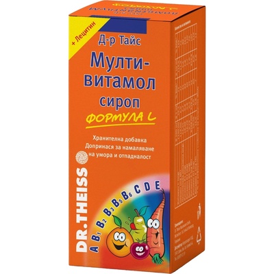 Naturprodukt Dr. Theiss Мултивитамол Формула L Сироп, 200 ml, Naturprodukt