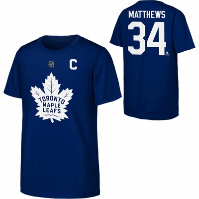 Outerstuff detské tričko Auston Matthews Toronto Maple Leafs Flat Captains N&N Ctn Tee